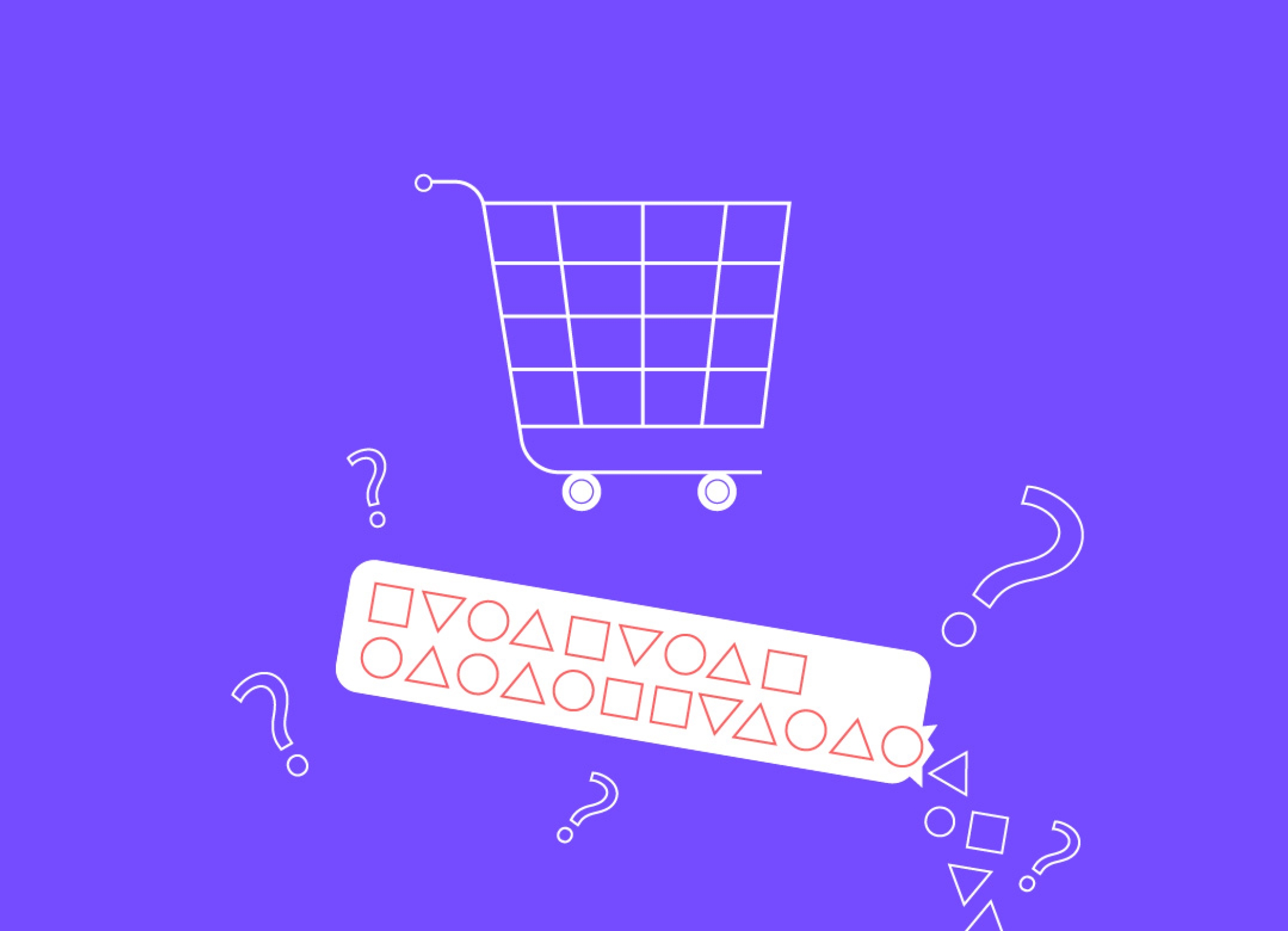 image of button under shopping cart which has too many symbols, to the point where the symbols start falling out