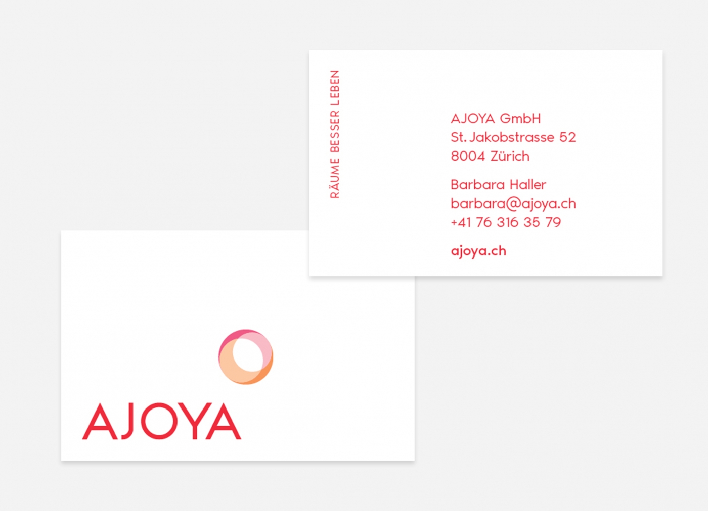 Ajoya Businesscards